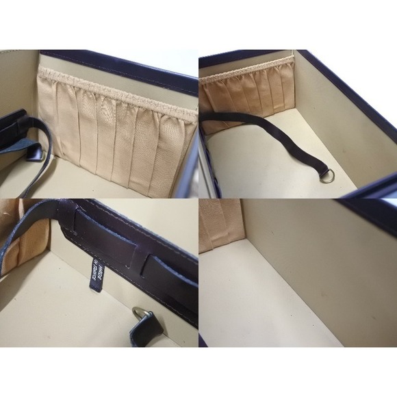 Christian Dior Vanity Trunk 30 Trotter Leather Beige Brown - Picture 10 of 10